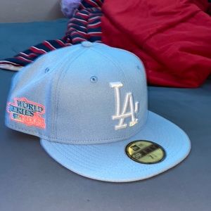 - Cotton candy dodger hat